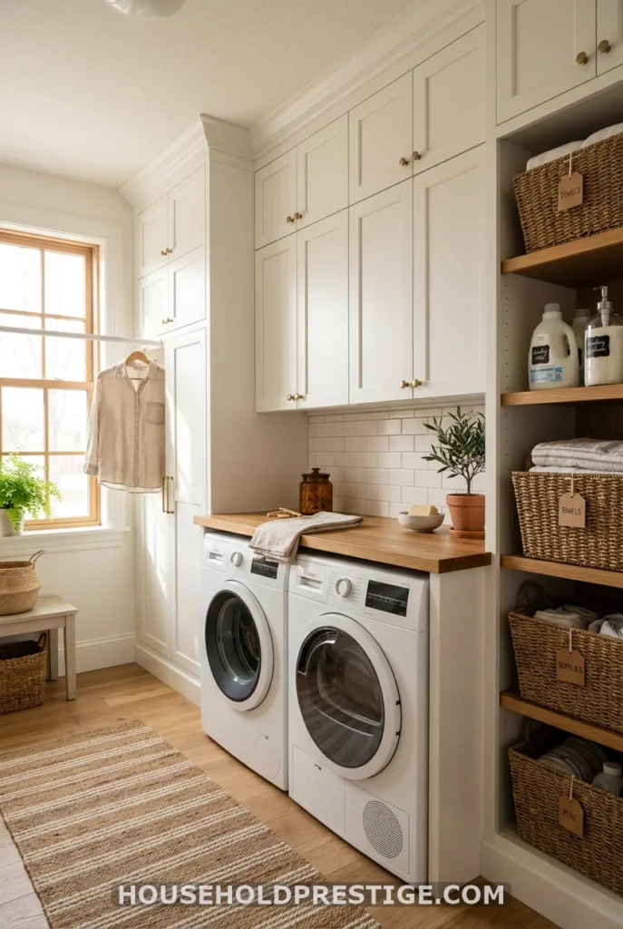 Laundry Room Organization Cabinet Ideas