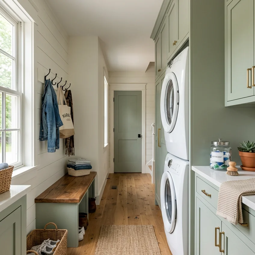 19 Clever Mudroom Laundry Room Combo Ideas That Pull Double Duty