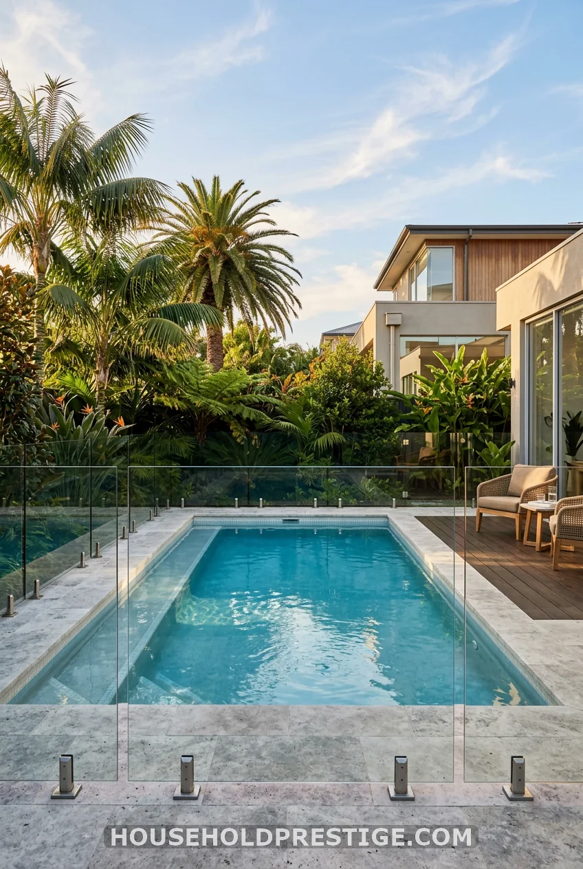 Frameless Glass Pool Fence