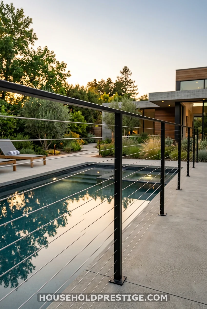 Cable Rail Pool Fence