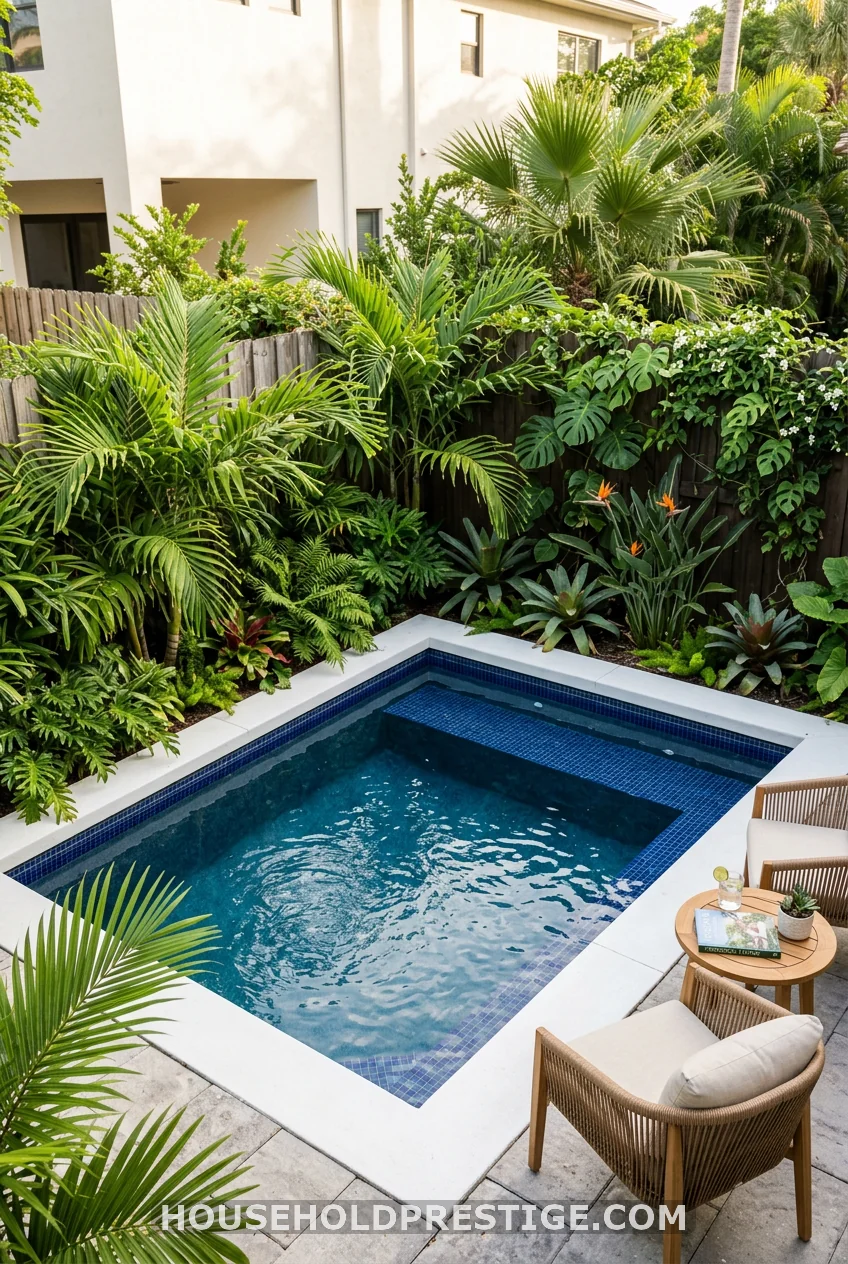 The L-Shaped Corner Mini Pool