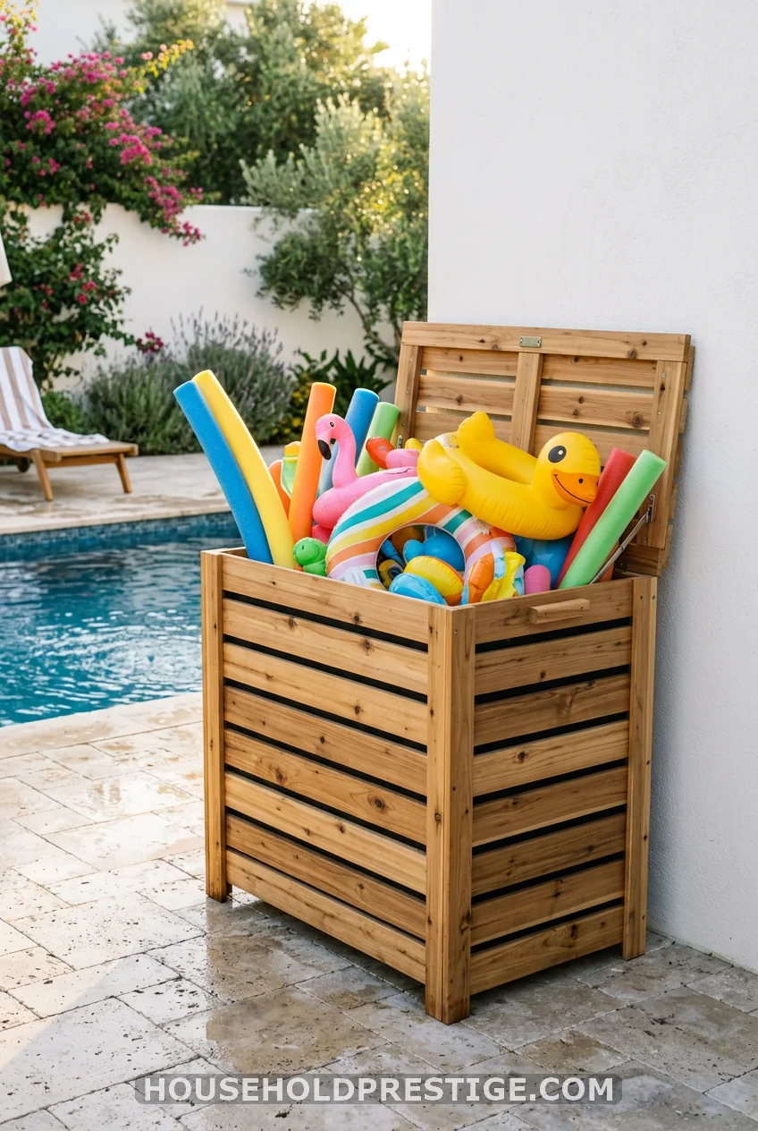 Cedar Slat Storage Bin — 30 vs. 399