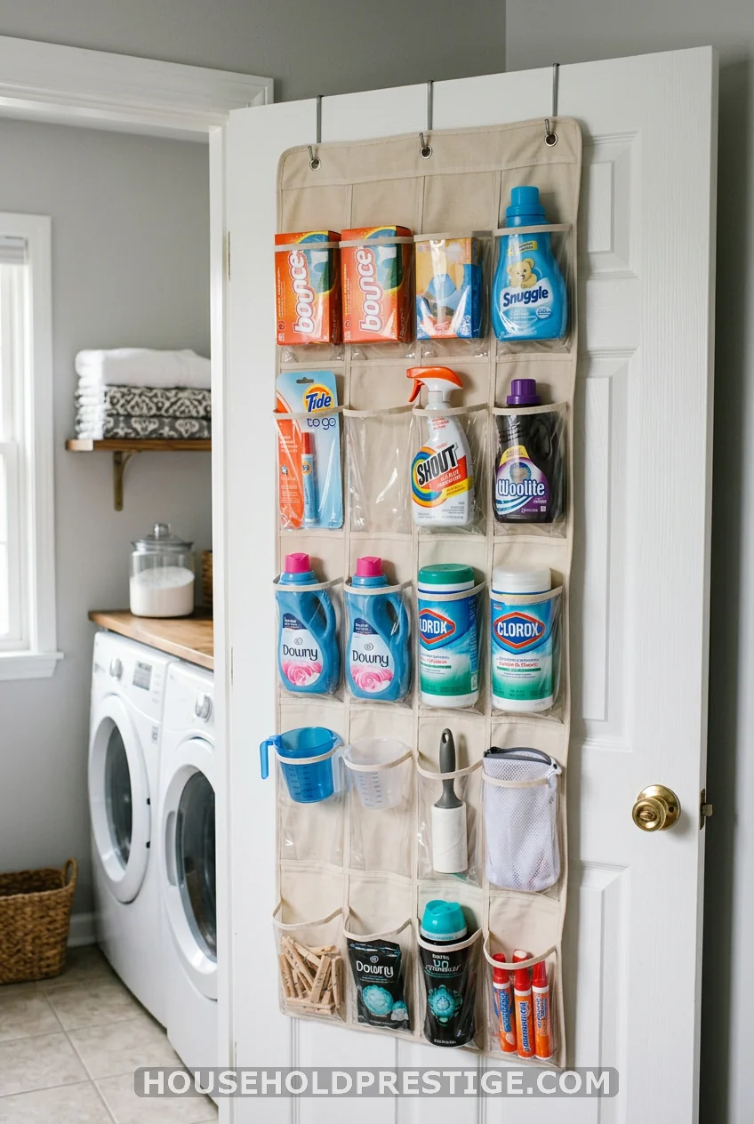 Over-Door Organizer for the Back of the Door