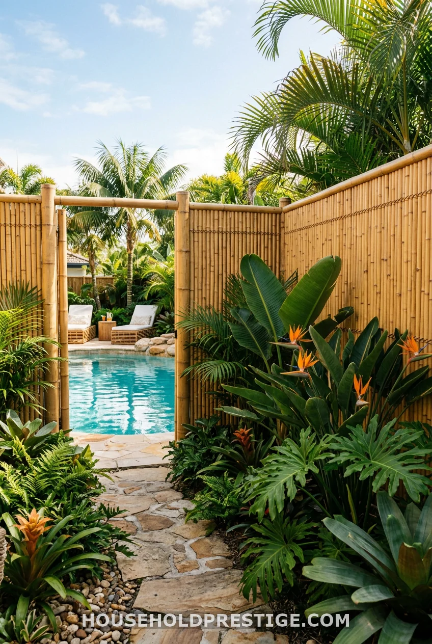 Bamboo Privacy Screen