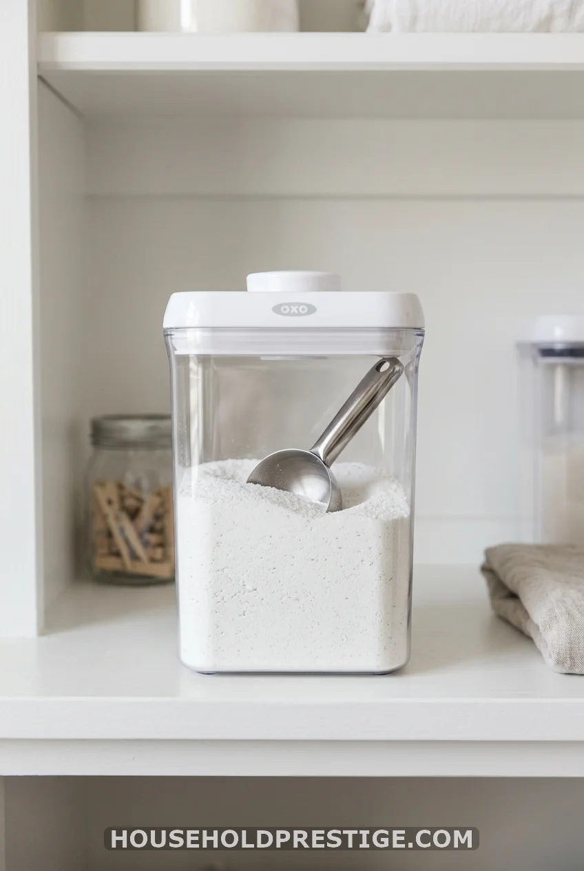 Powder Detergent Storage — The Trickiest Type to Organize