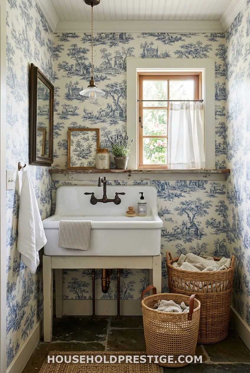 Vintage Toile