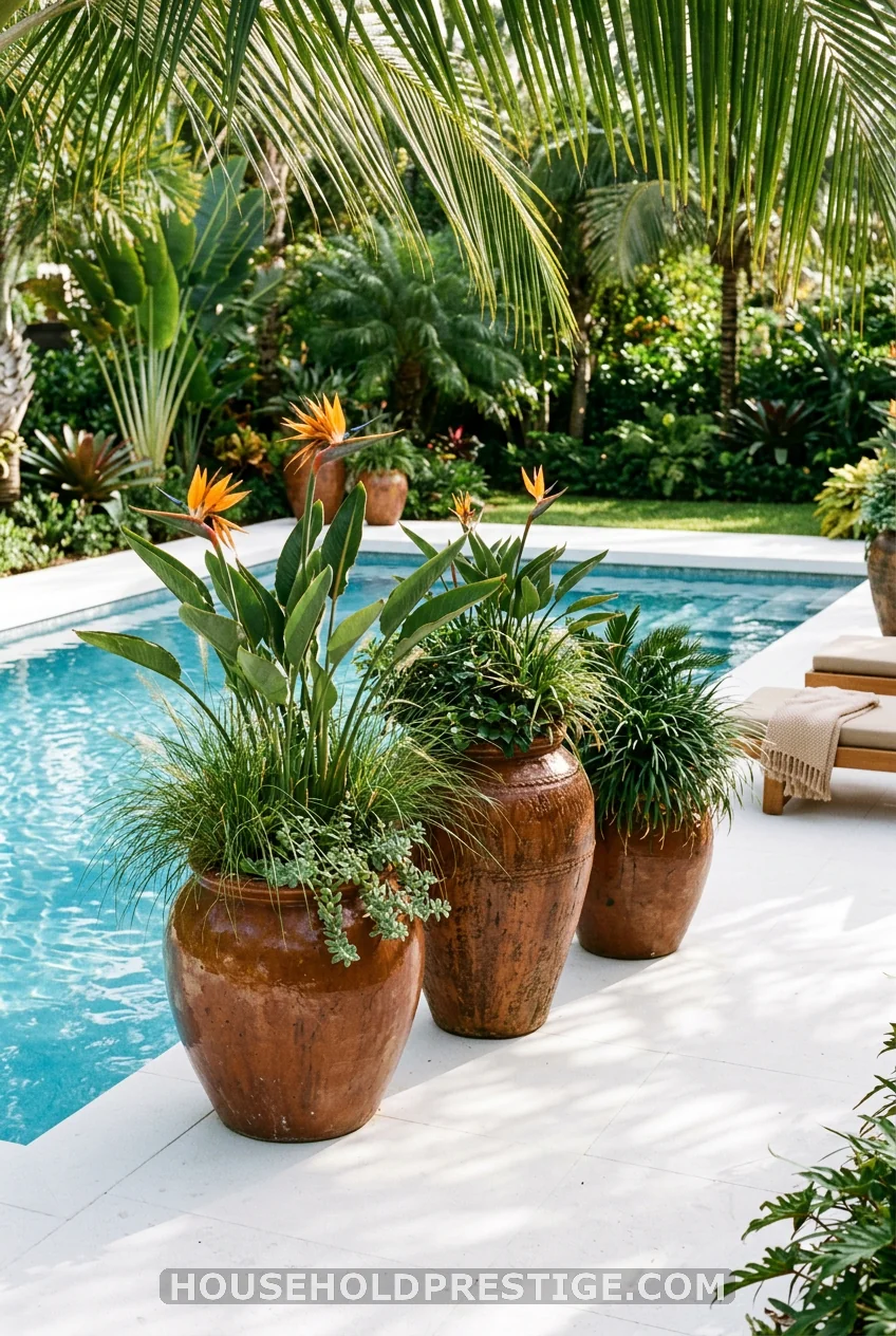 Potted Plants That Actually Belong by a Pool