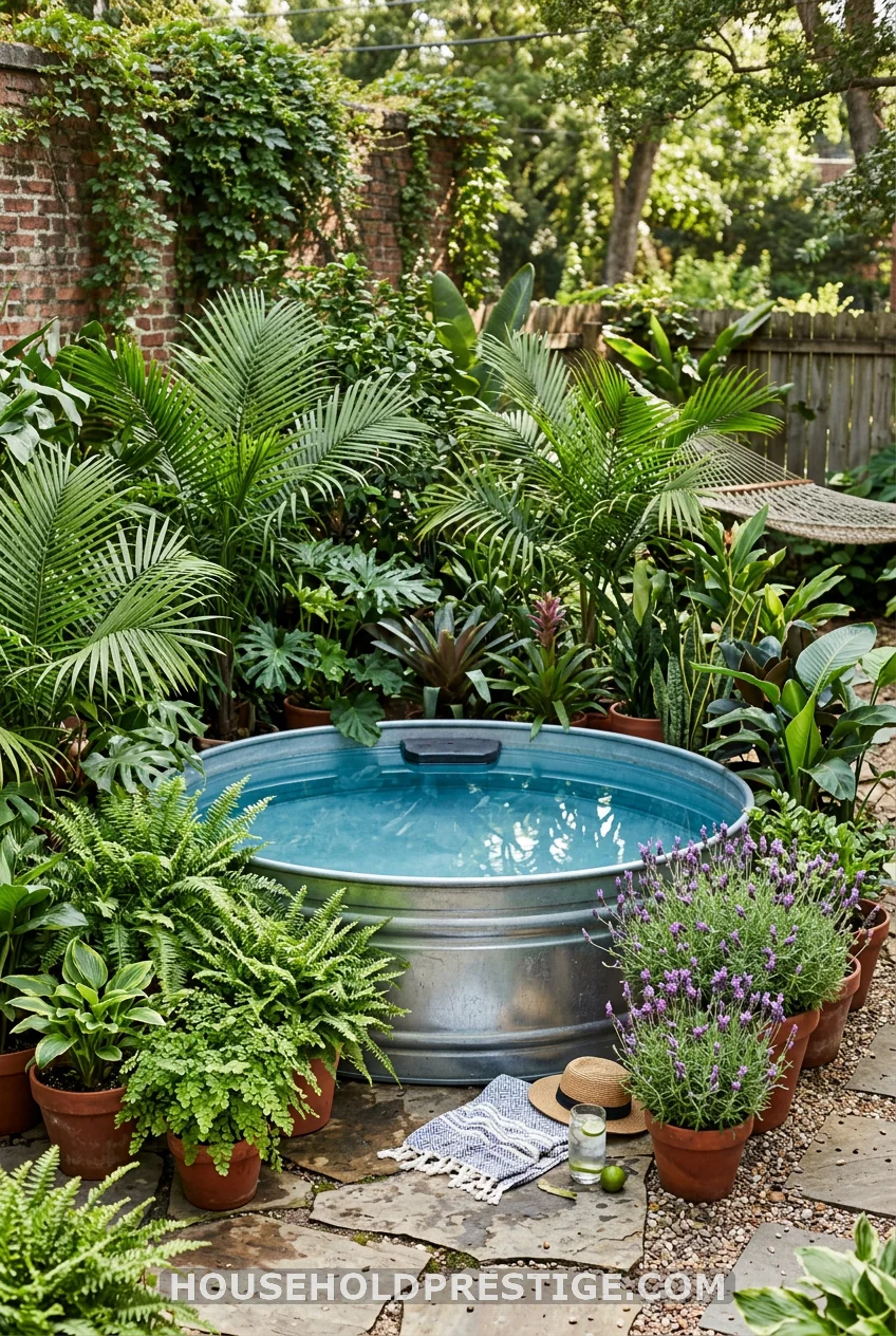 Cluster Plants Around It for an Instant Retreat Feel