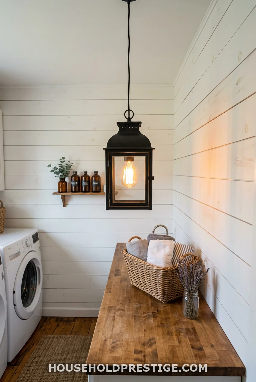 Farmhouse Lantern or Schoolhouse Light Fixture