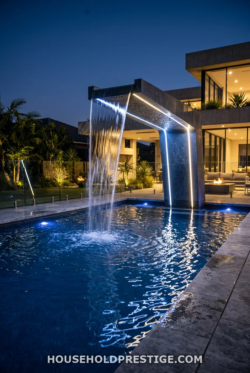 Waterfall Diving Board