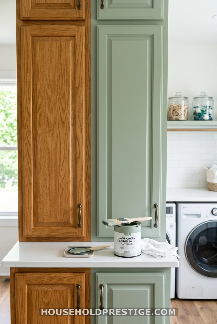 DIY Painted Cabinets: The Renter and Budget Option