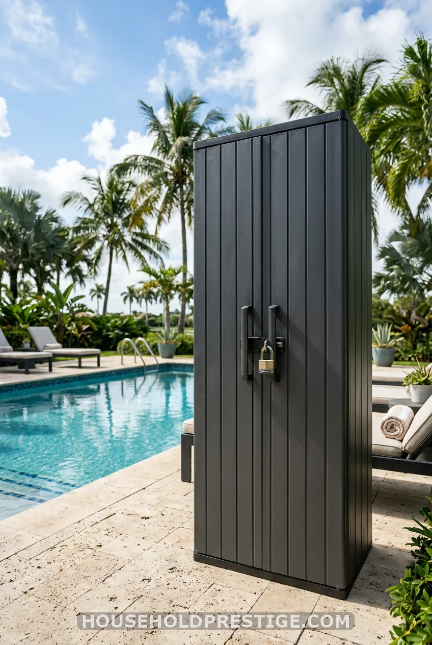 The Lockable Weatherproof Cabinet (For Shared or Semi-Public Spaces)