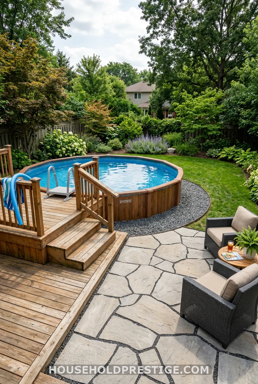 Paver Hybrid: Deck Stone Surround