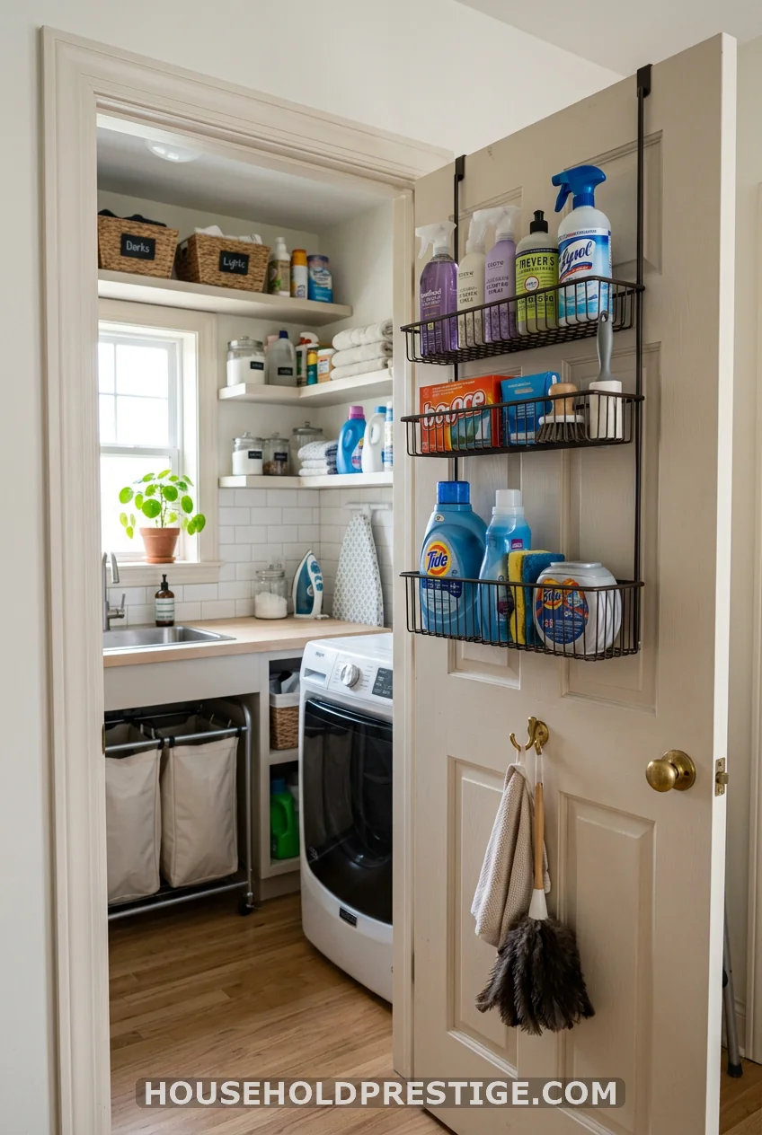 The Cabinet That Earns Its Square Footage: Over-the-Door Storage