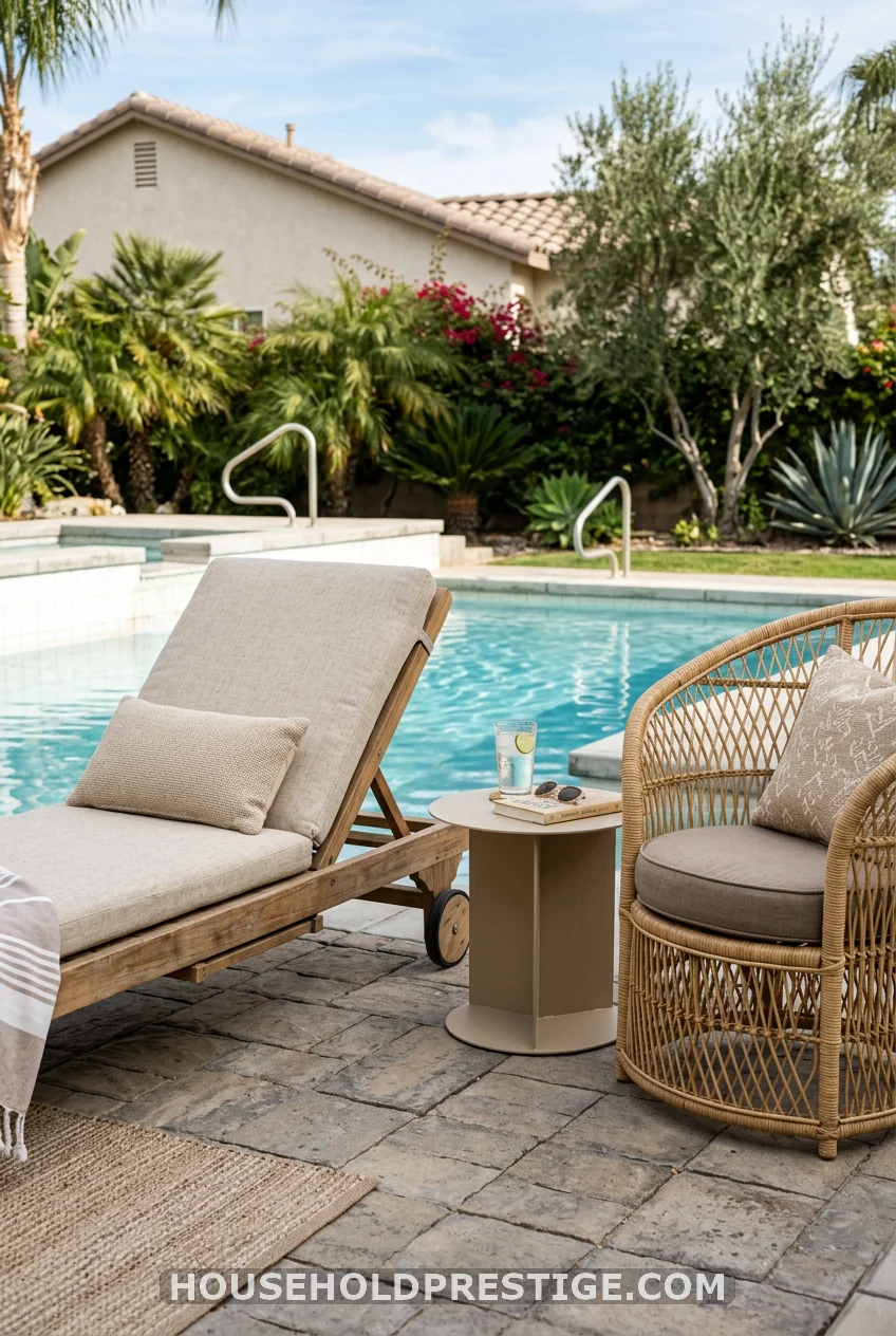 The Anti-Matchy Rule for Pool Furniture