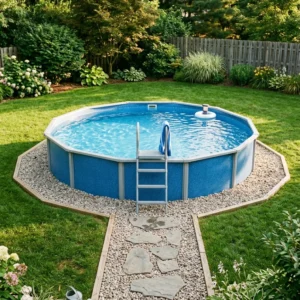 cheap pool deck ideas featured image