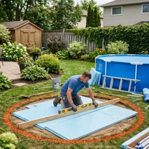 diy above ground pool ideas on a budget featured image