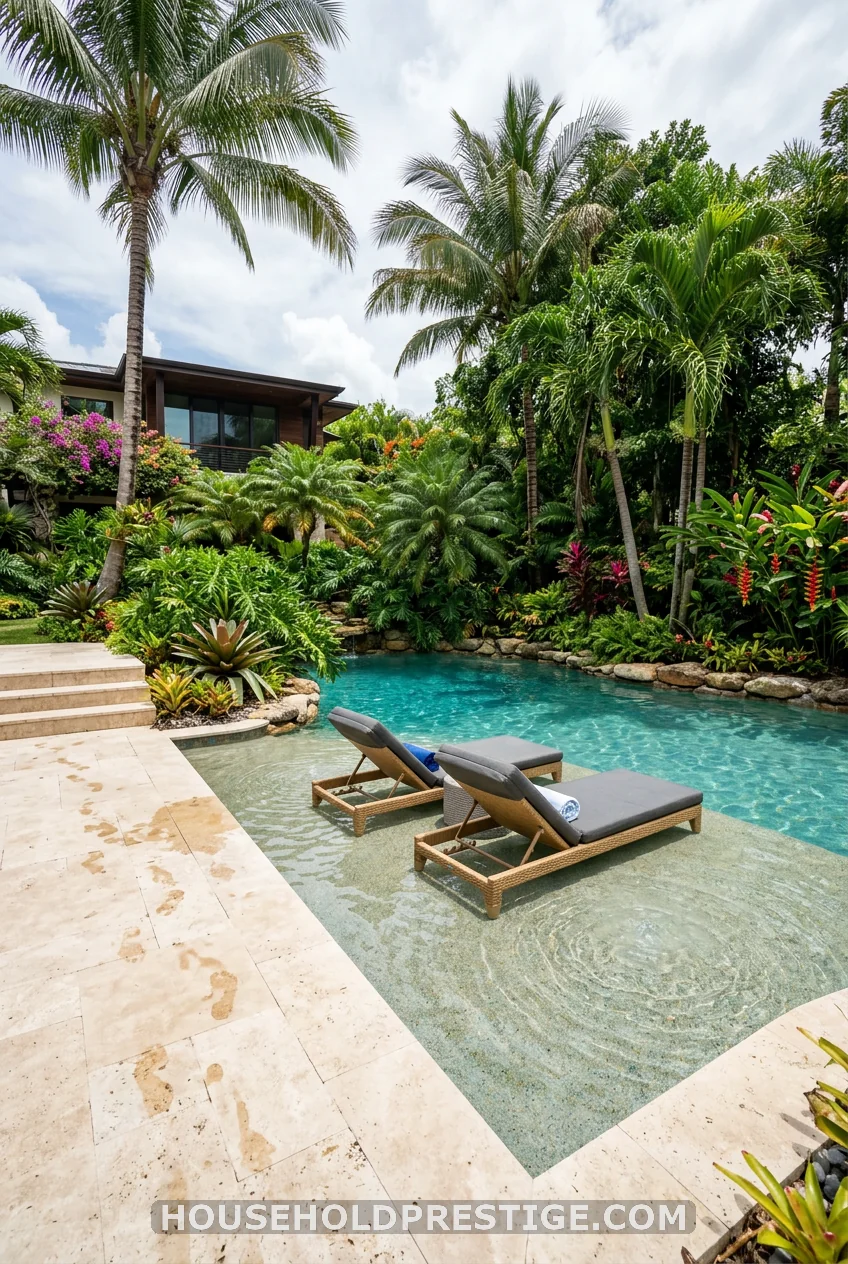 Zero-Entry Beach Pool