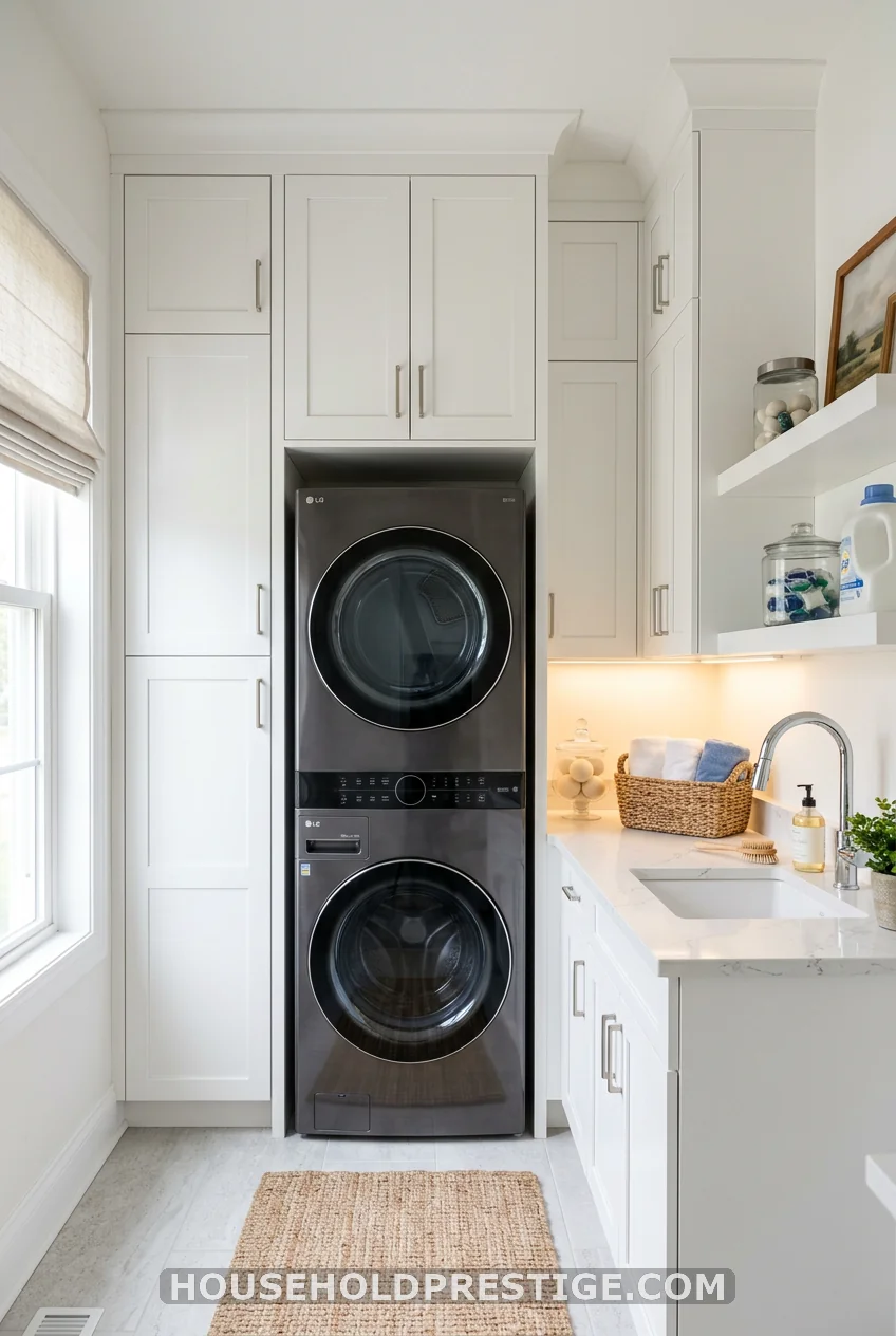 Floor-to-Ceiling Cabinet Towers: The Biggest Storage Win in Any Laundry Room