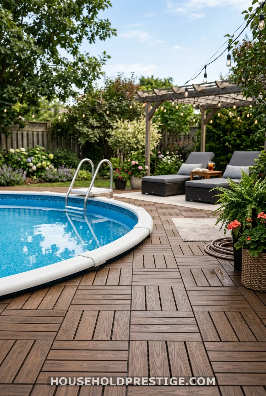 Snap-Together Deck Tiles
