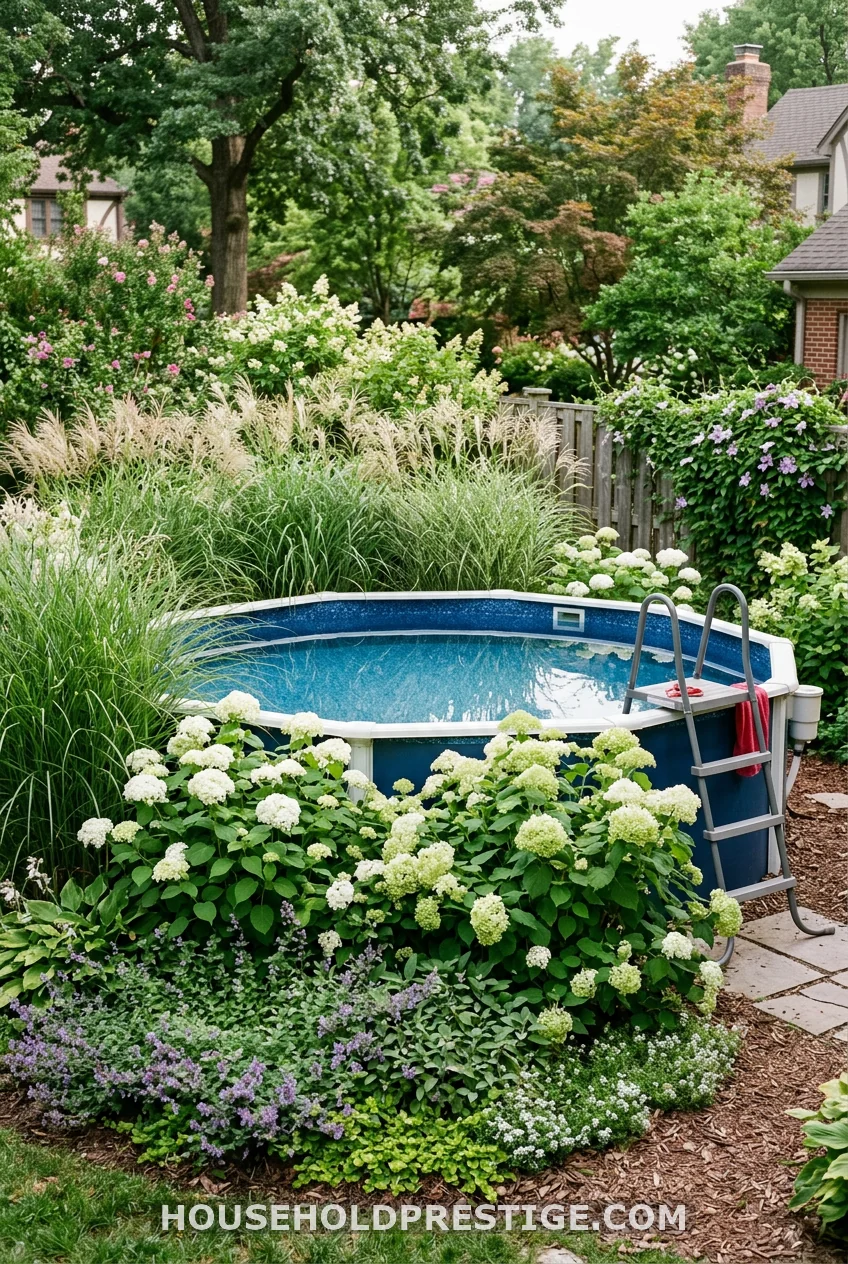 Layered Plant Border — How to Make Your Pool Look Like It Grew There