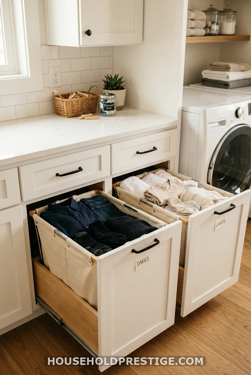 Pull-Out Hamper Cabinets