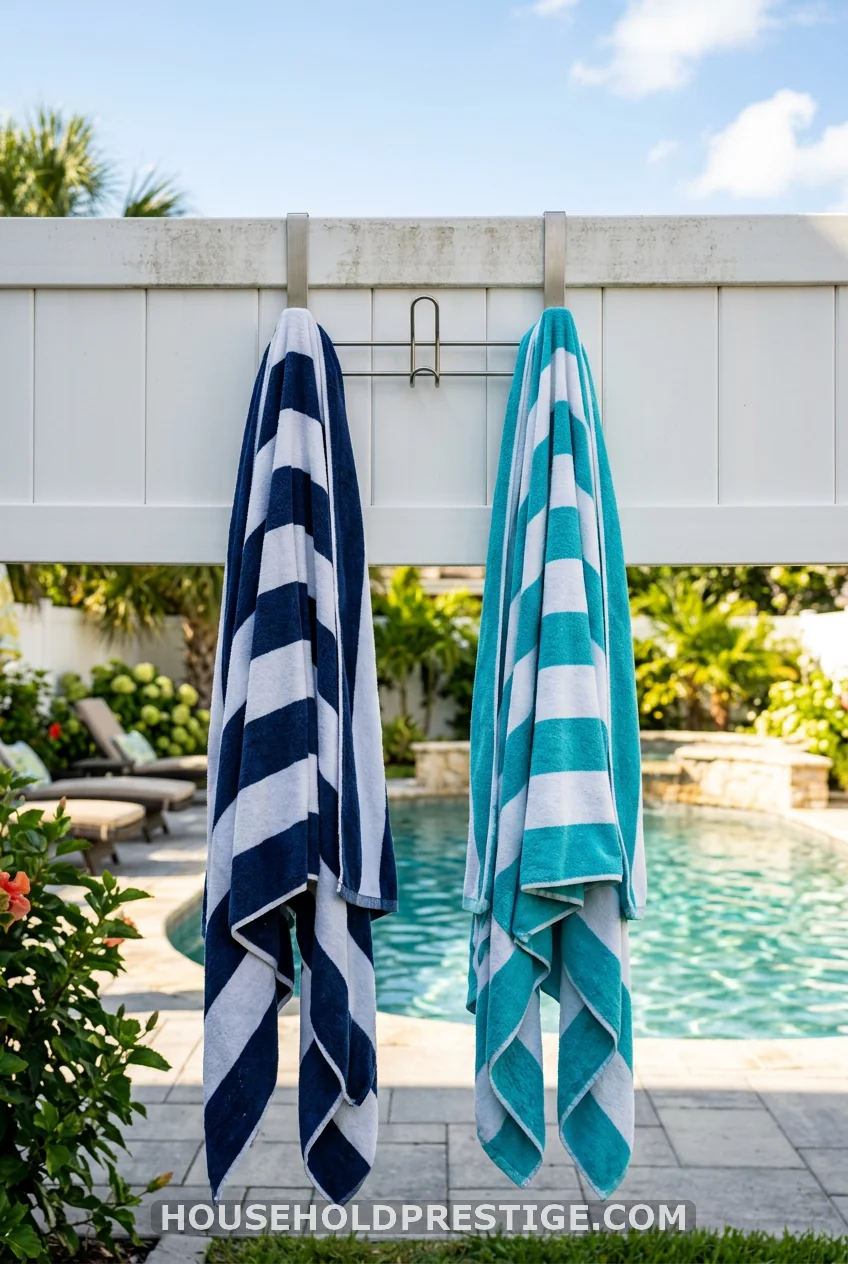 Over-the-Fence Towel Bar
