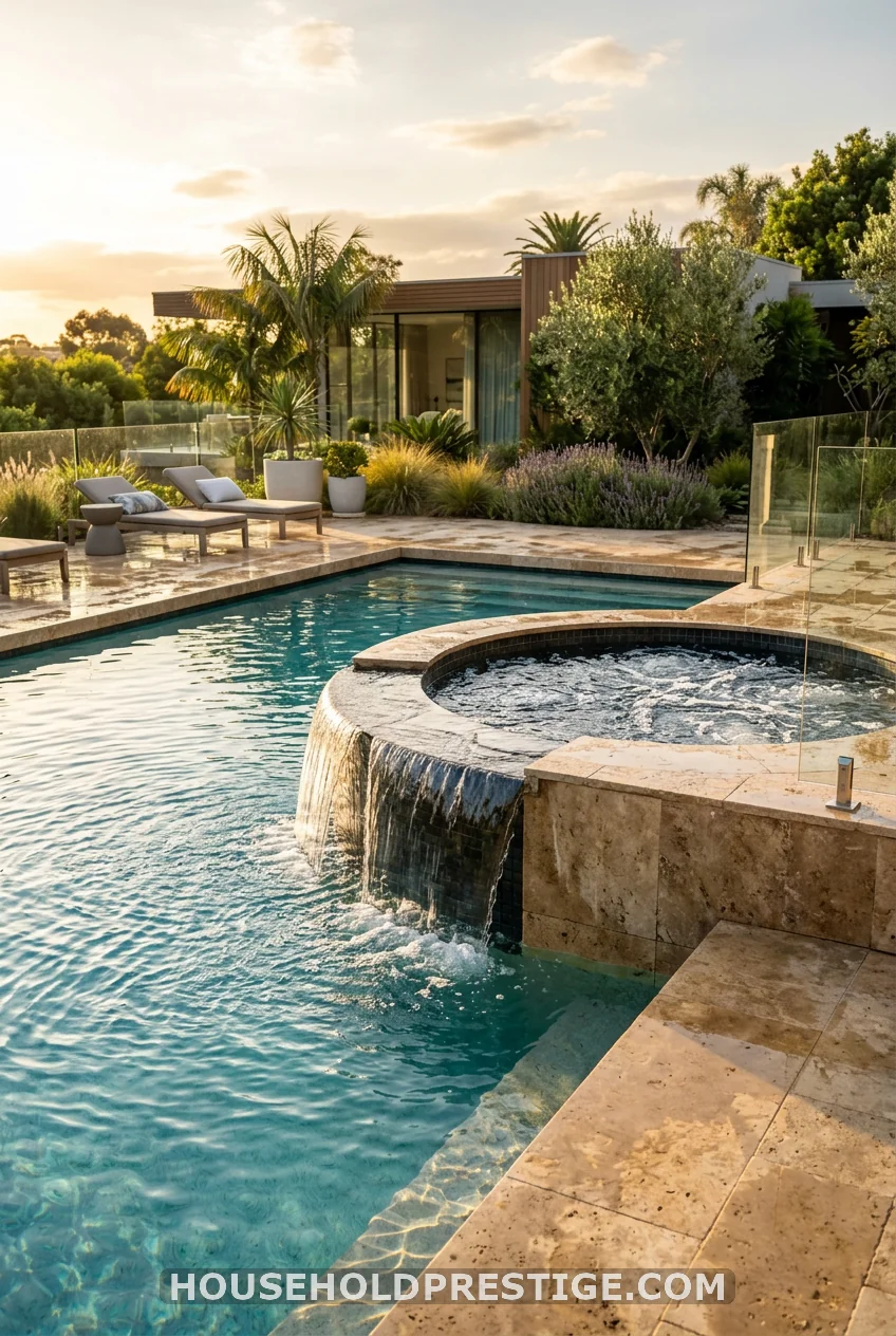 Spa Spillover Waterfall