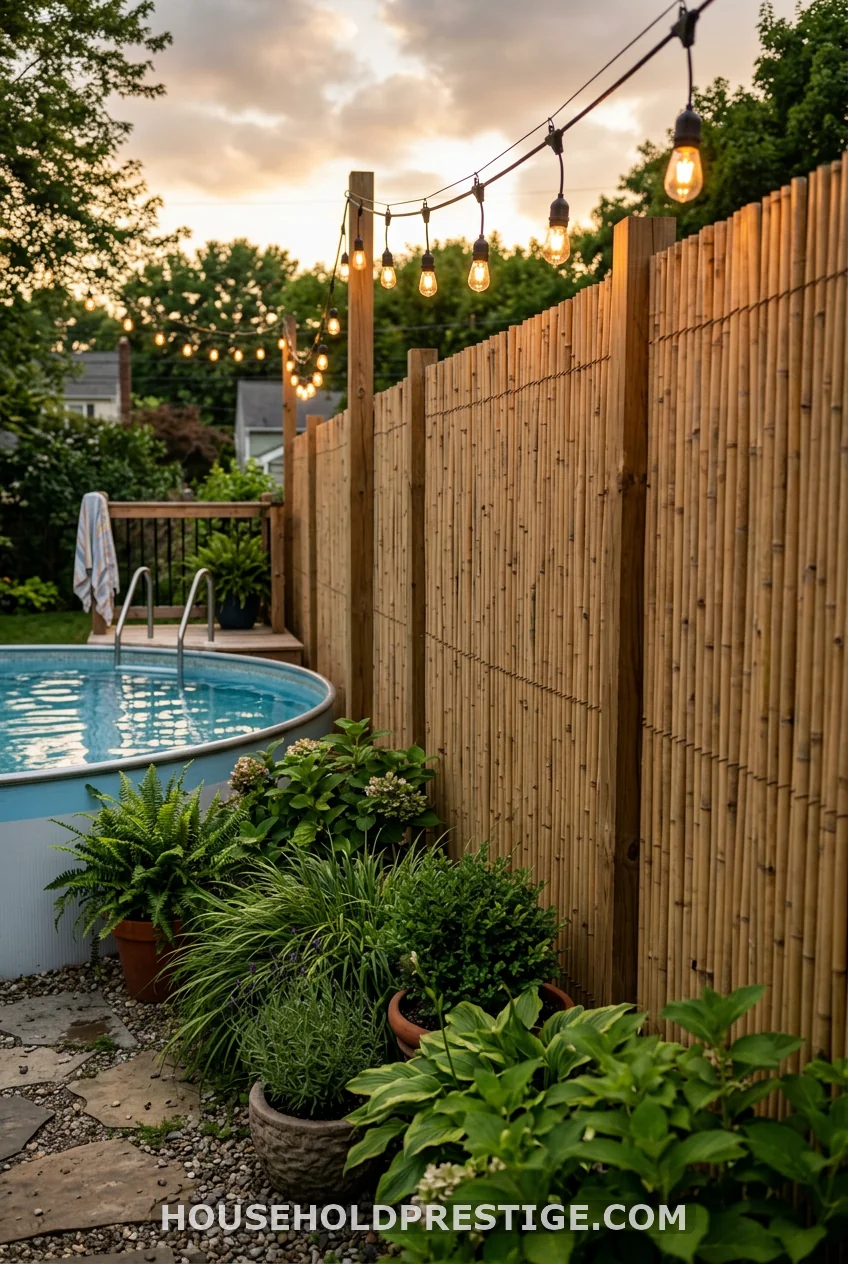 Bamboo Privacy Screen — Privacy in One Afternoon