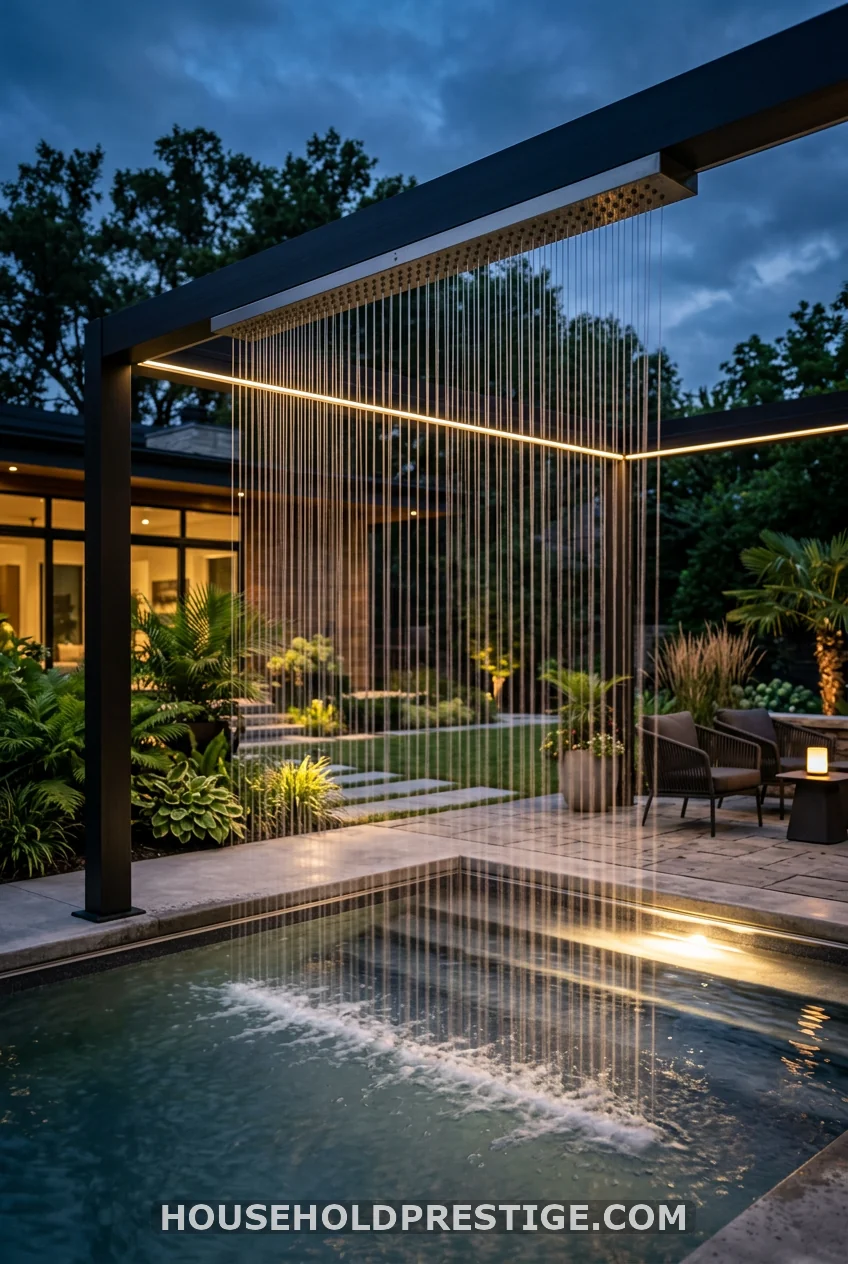 Rain Curtain Feature