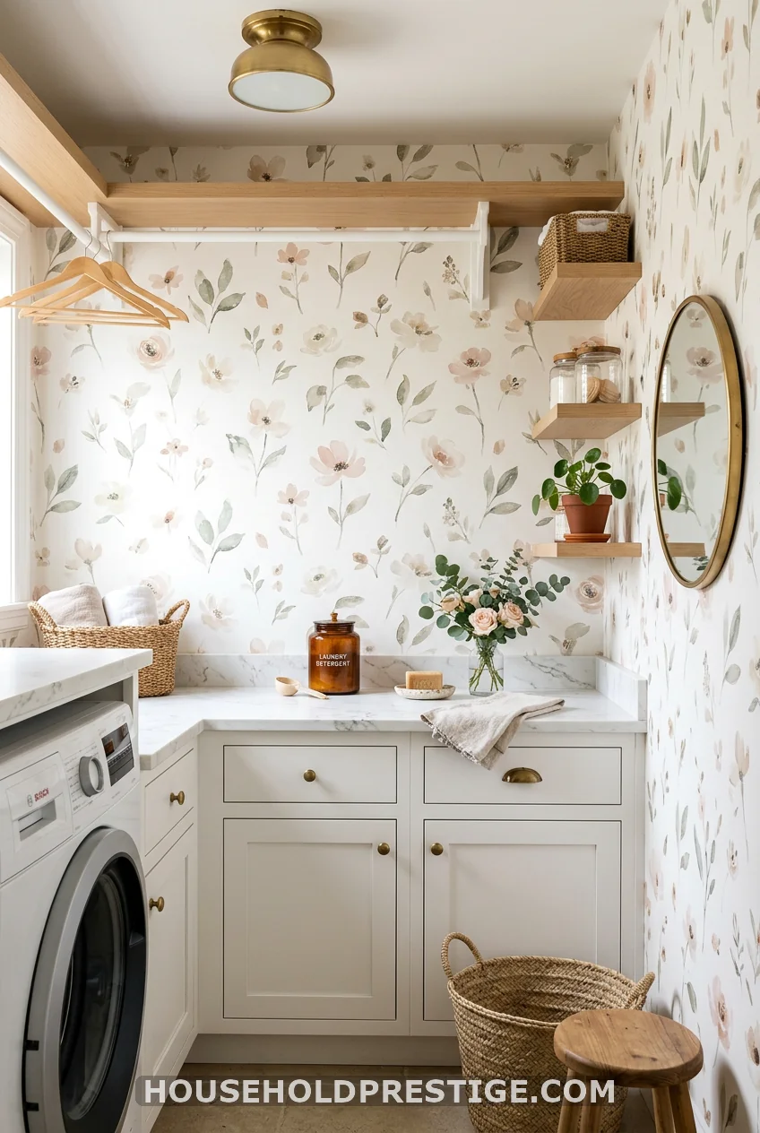 Watercolor Floral in Soft Neutrals