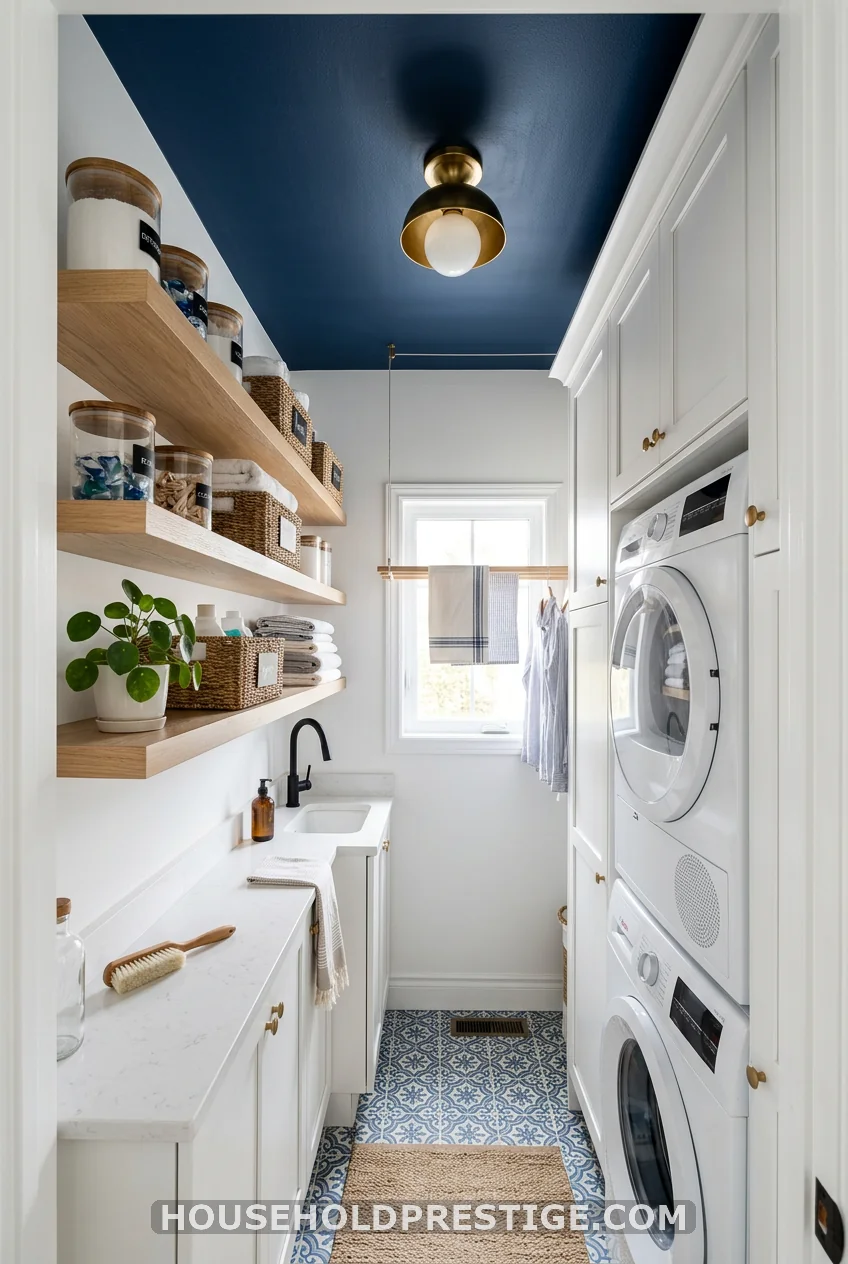 Paint the Ceiling a Contrasting Color