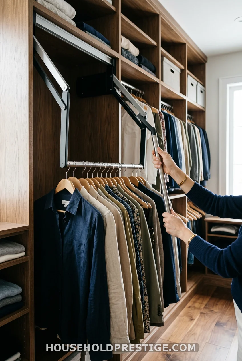 Add a Pull-Down Wardrobe Lift