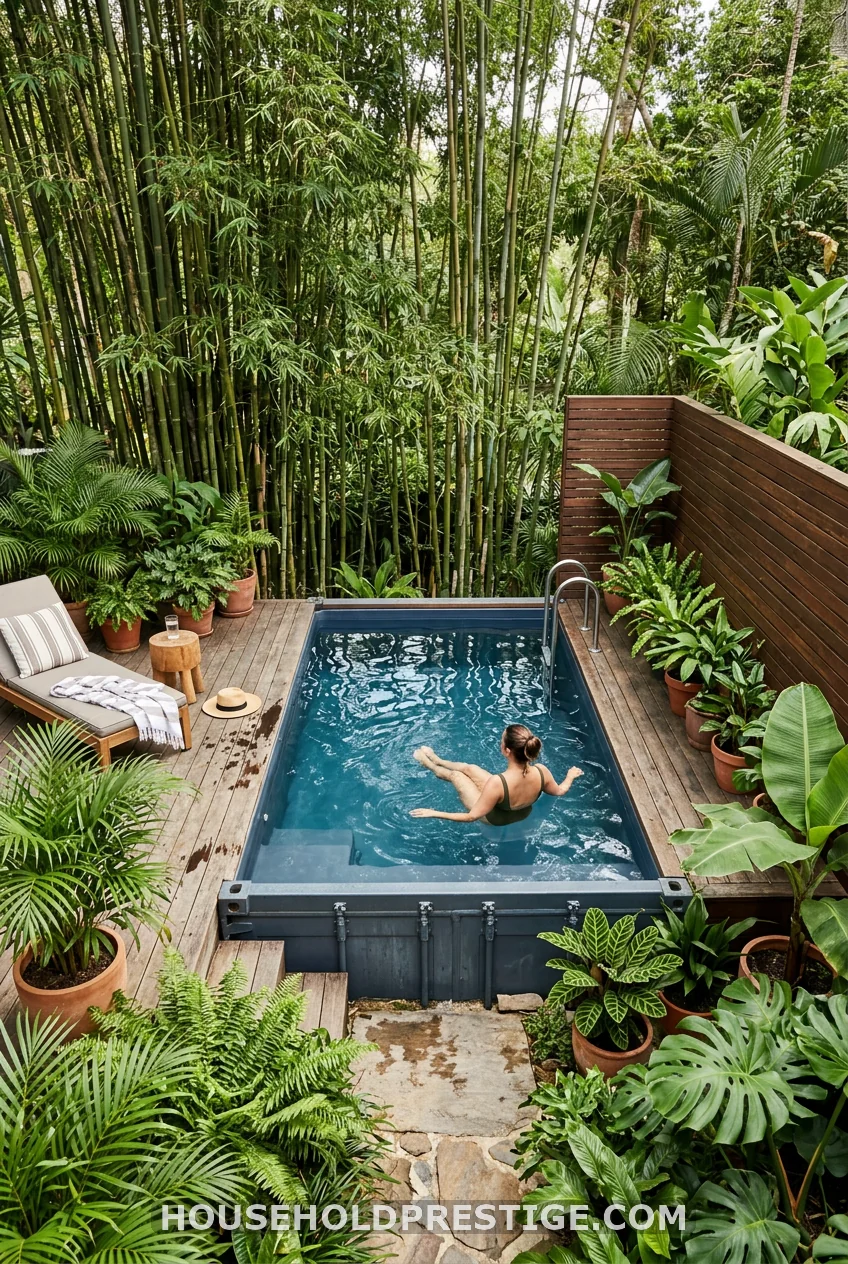 Privacy Screen and Green Surround