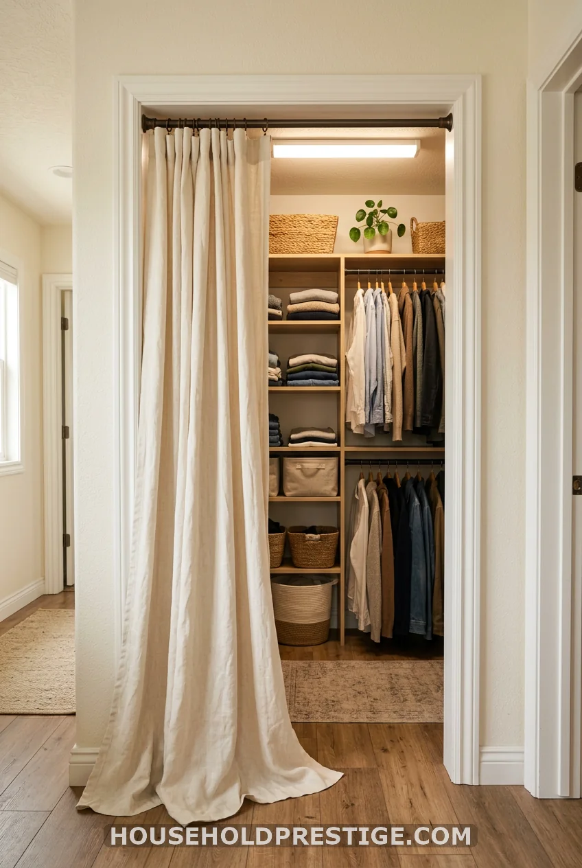 Swap the Door for a Curtain