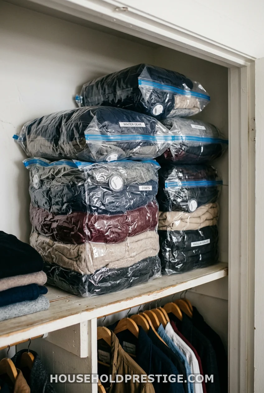 Send Off-Season Clothes Upstairs