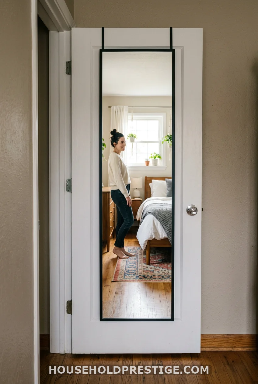 Hang a Mirror on the Door