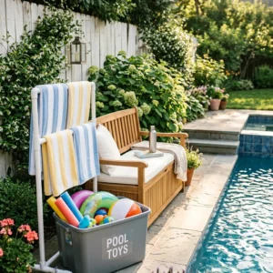 pool organization ideas featured image