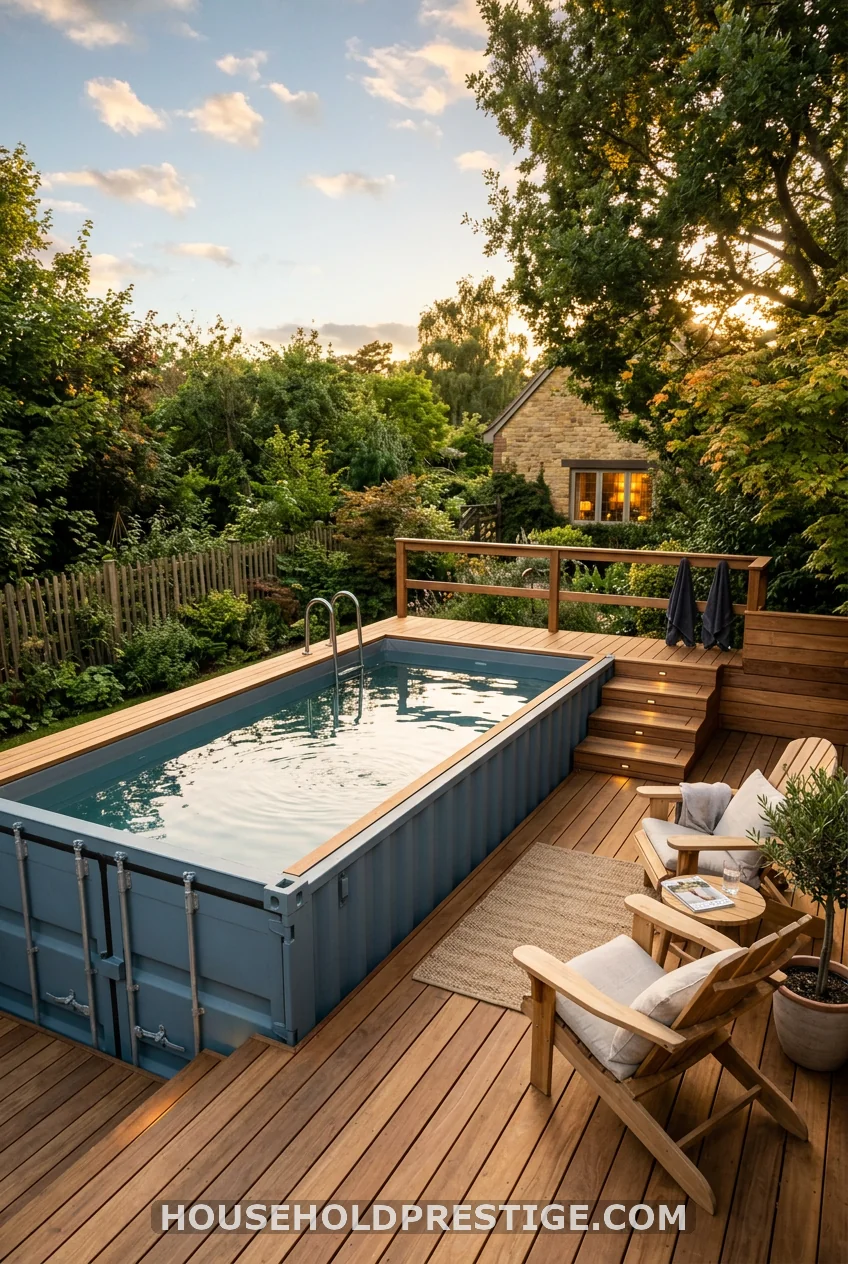 Above-Ground With a Wraparound Deck
