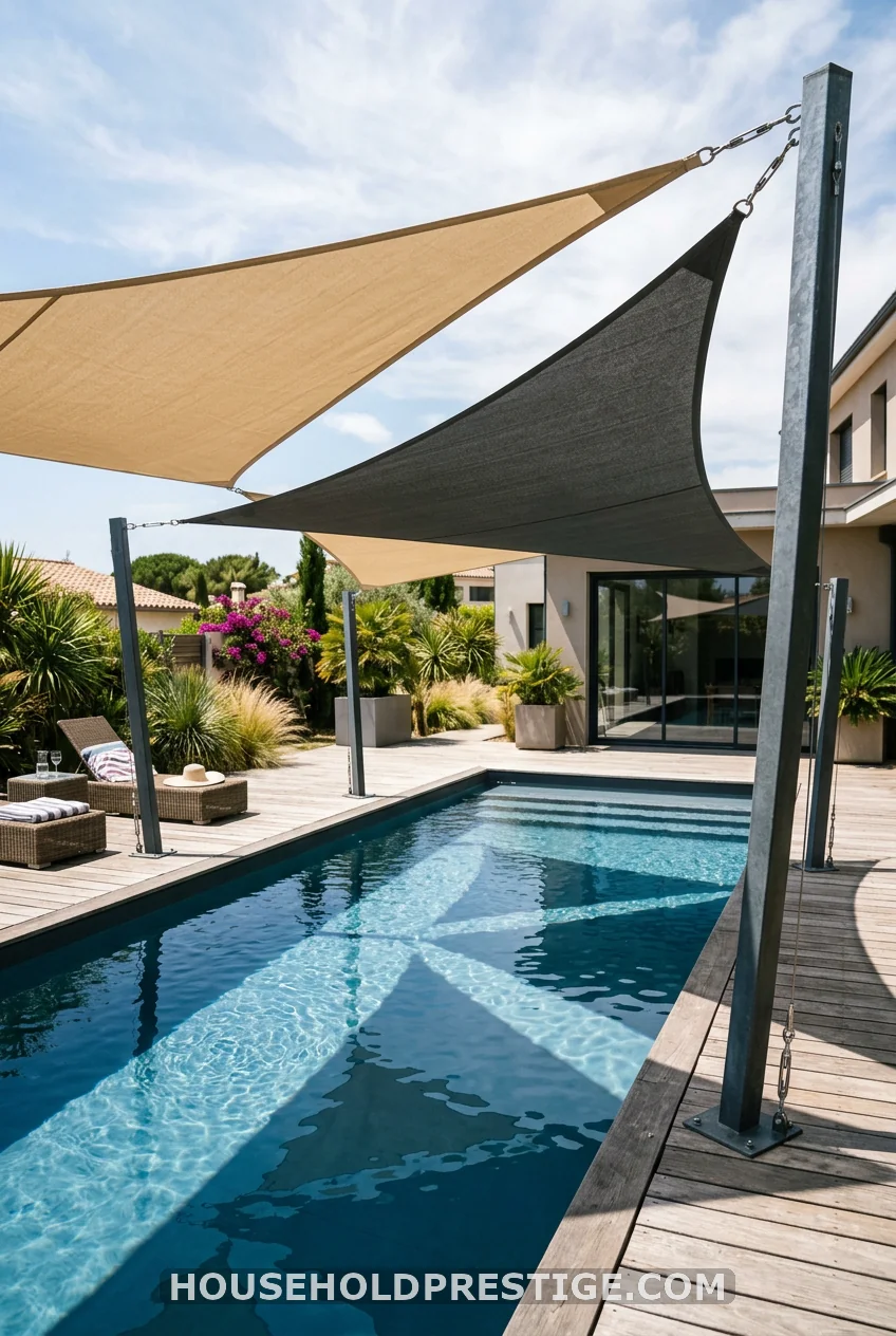 Shade Sails (The Workhorse Cover Most Pools Should Start With)