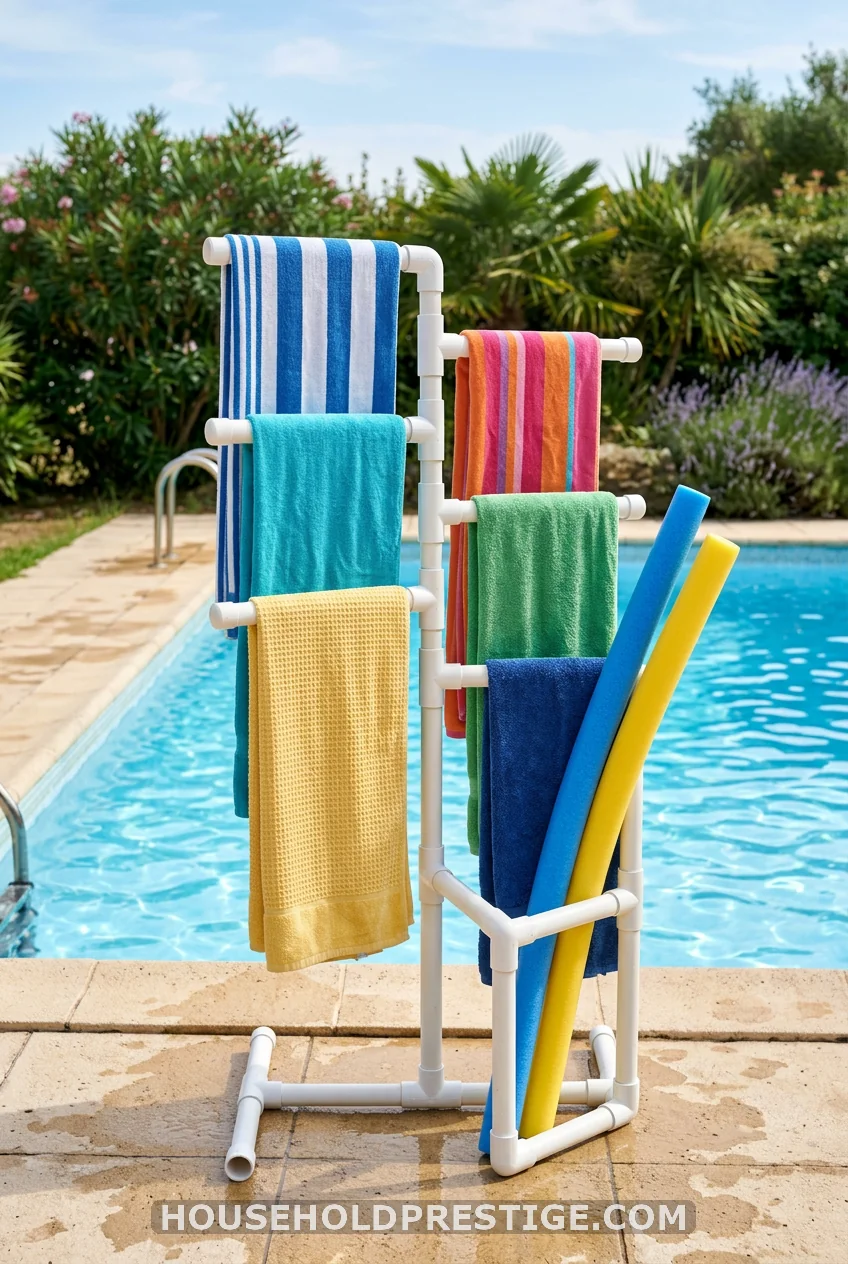 Build a PVC Towel and Float Rack (The One Worth a Weekend)