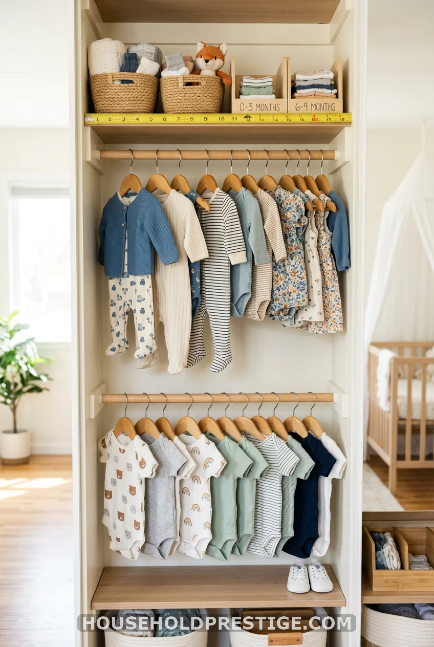 Add a Second Rod and Double Your Hanging Space