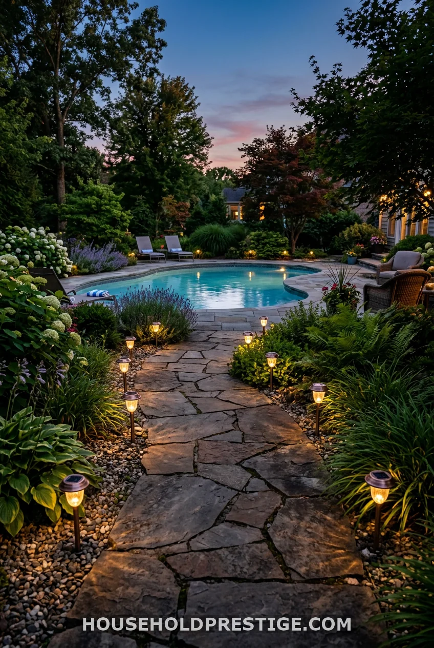 Budget Solar Path Lights