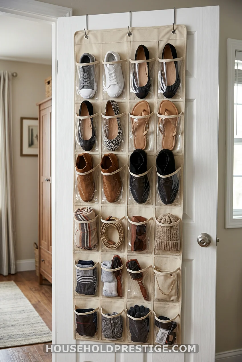 Hang an Over-the-Door Organizer