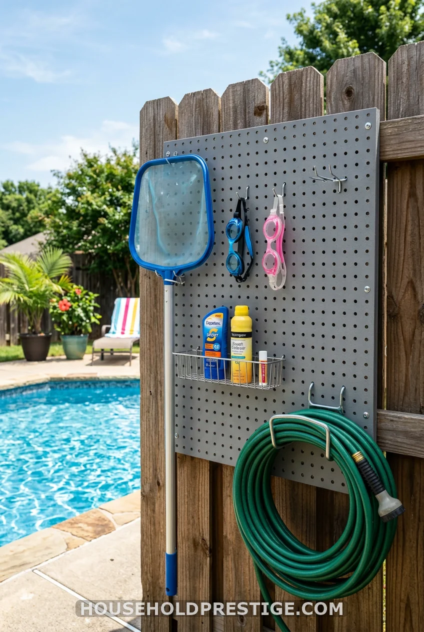 Mount a Pegboard for the Small Stuff