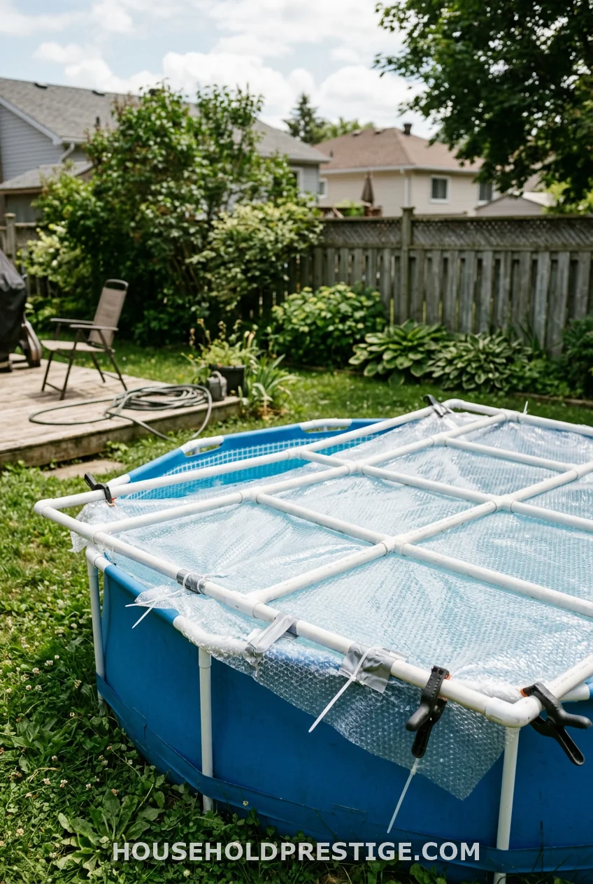 The DIY PVC and Bubble-Wrap Cover