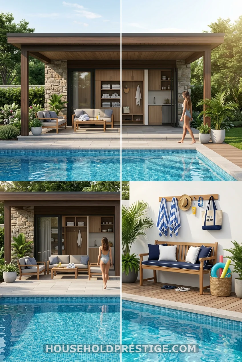 Myth: You Need a Whole Pool House to Stay Organized