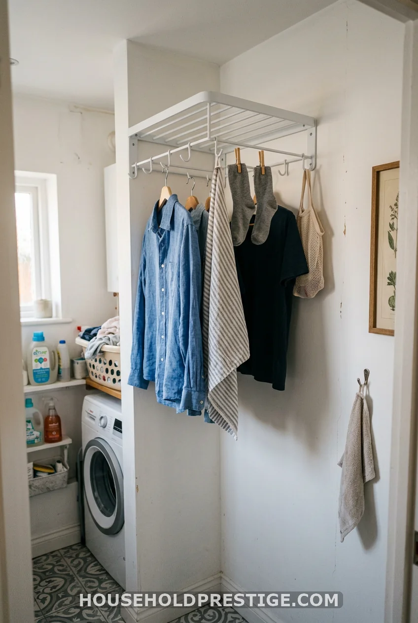 The Corner Wall Rack for Awkward Spaces