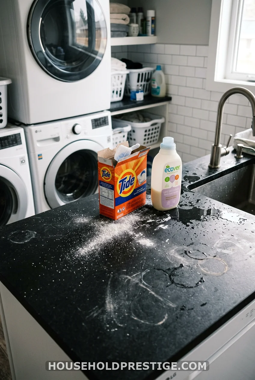The Cautionary Tale: My All-Black Countertop Mistake