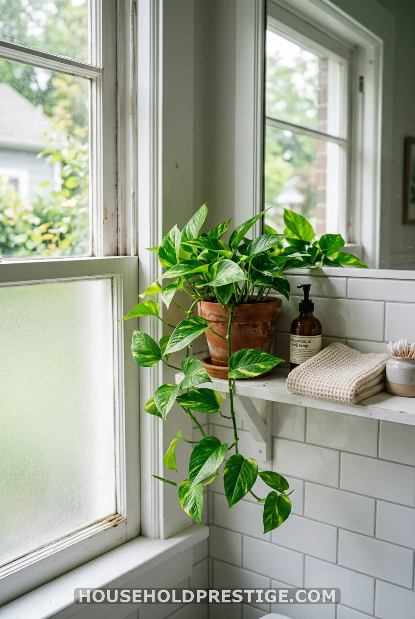 Finish With a Small Piece of Greenery That Can Survive Low Light